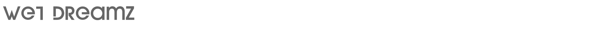 Sample characters Wet Dreamz Font